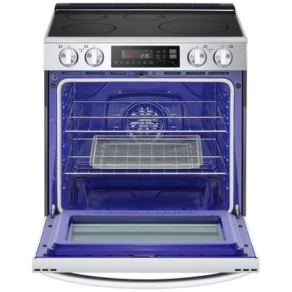 LG 6.3 cu. ft. Smart Induction Slide-In Range with ProBake Convection & Air Fry LSIL6334F