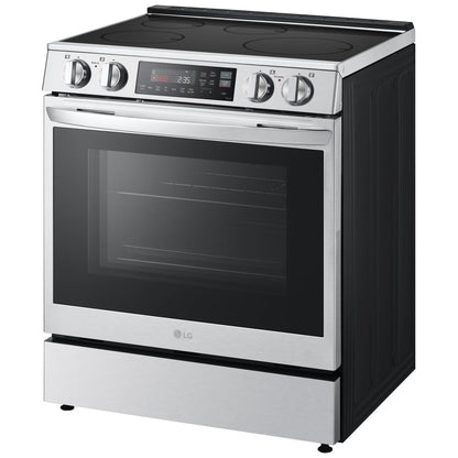 LG 6.3 cu. ft. Smart Induction Slide-In Range with ProBake Convection & Air Fry LSIL6334F