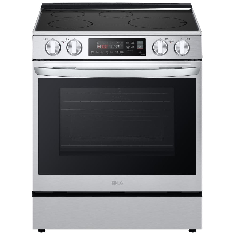 LG 6.3 cu. ft. Smart Induction Slide-In Range with ProBake Convection & Air Fry LSIL6334F
