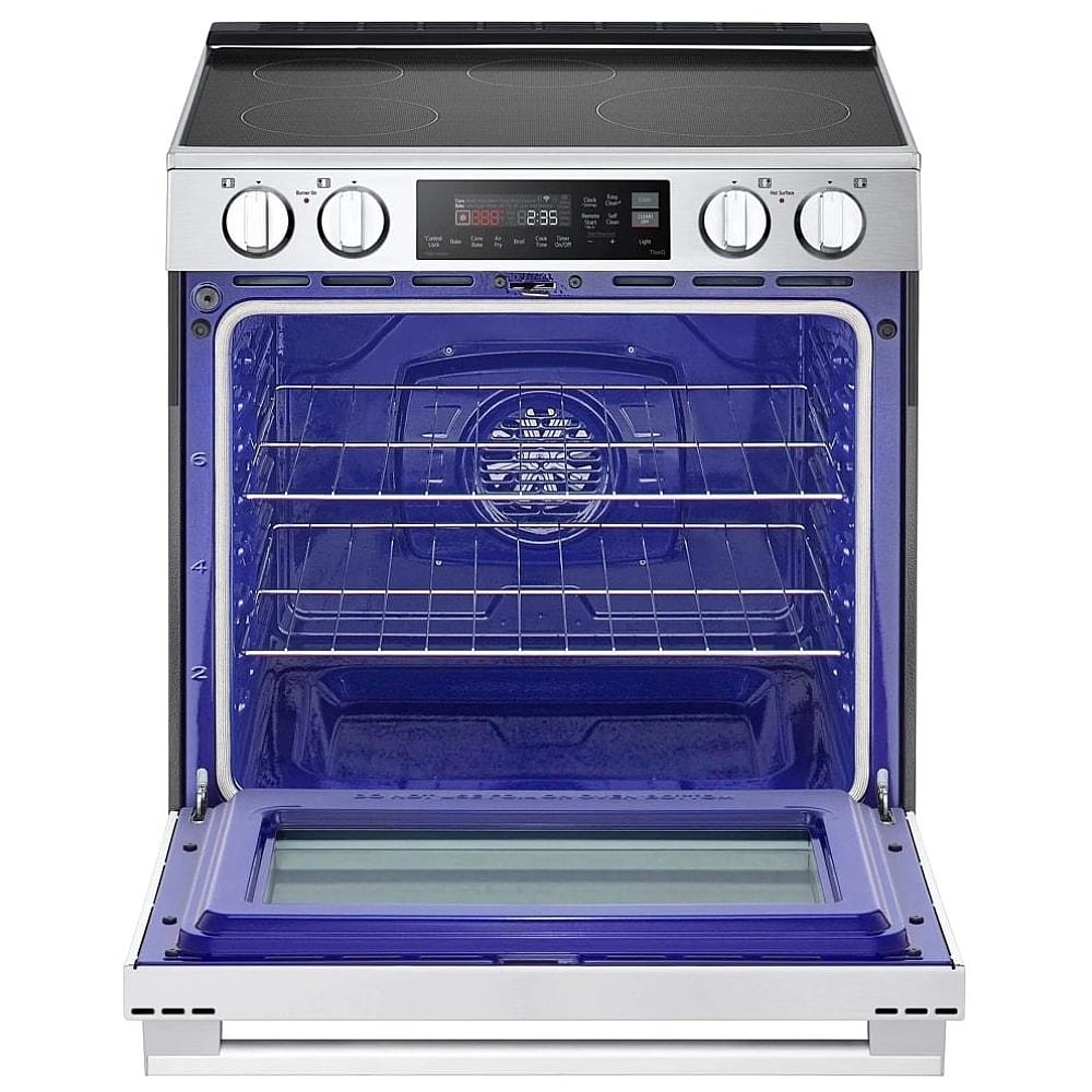 LG LSIL6334XE Induction Range 30" 6.3 Cu. Ft Capacity 4300W ProBake Convection