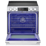 LG LSIL6334XE Induction Range, 6.3 cu. ft. Capacity, 30 inch Exterior Width, Convection, 4 Burners, Storage Drawer, Air Fry, Self Clean, 4,300 W Highest Element, Stainless Steel colour