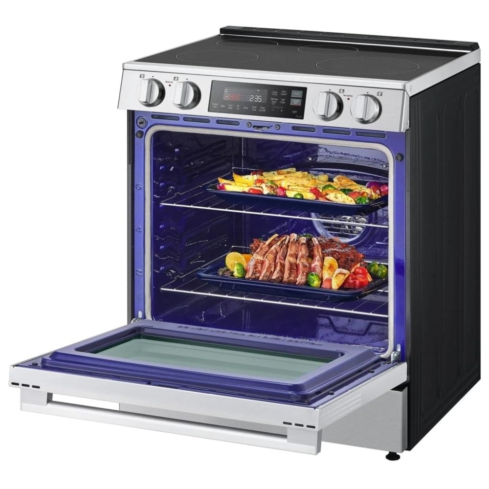 LG LSIL6334XE Induction Range 30" 6.3 Cu. Ft Capacity 4300W ProBake Convection