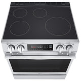 LG LSIL6334XE Induction Range, 6.3 cu. ft. Capacity, 30 inch Exterior Width, Convection, 4 Burners, Storage Drawer, Air Fry, Self Clean, 4,300 W Highest Element, Stainless Steel colour