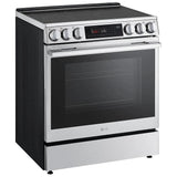 LG LSIL6336XE Induction Range, 6.3 cu. ft. Capacity, 30 inch Exterior Width, Convection, 5 Burners, Storage Drawer, Air Fry, Self Clean, 4,300 W Highest Element, Stainless Steel colour