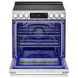 LG LSIL6336XE Induction Range, 6.3 cu. ft. Capacity, 30 inch Exterior Width, Convection, 5 Burners, Storage Drawer, Air Fry, Self Clean, 4,300 W Highest Element, Stainless Steel colour
