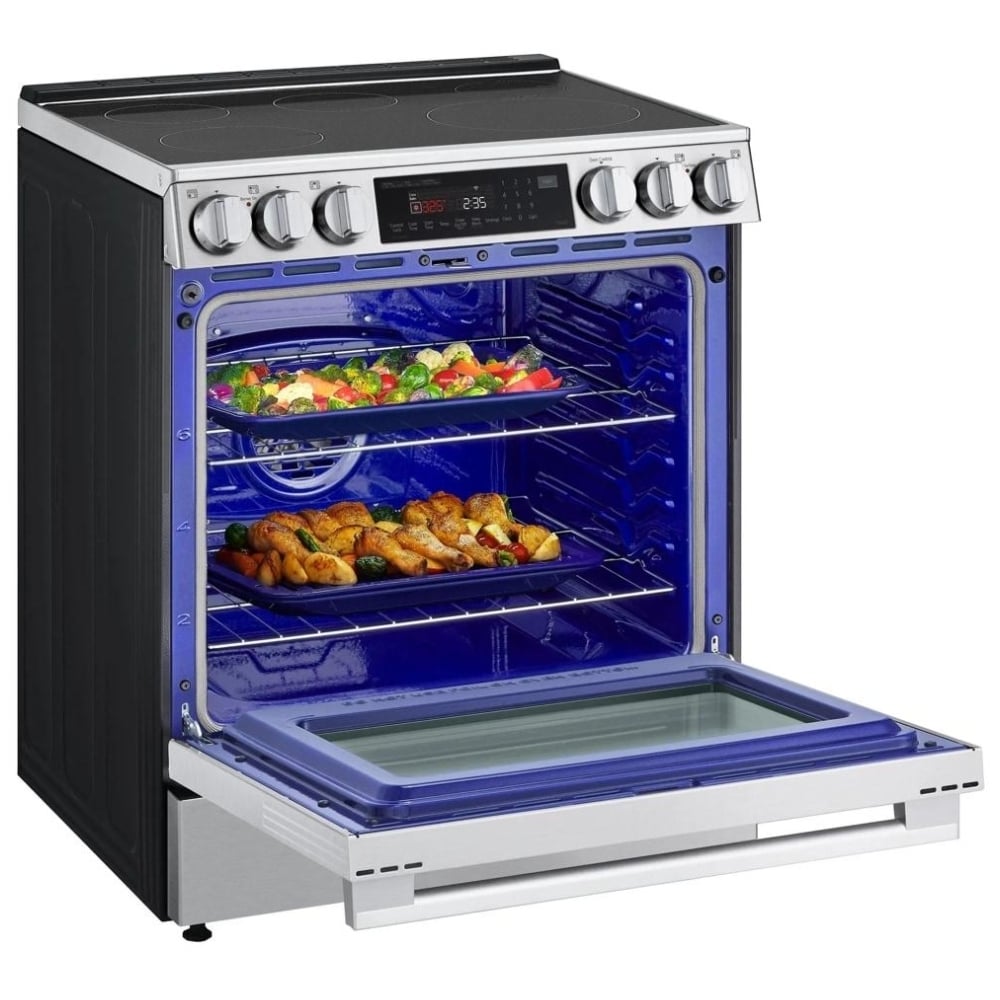 LG LSIL6336XE Induction Range 30" 6.3 Cu. Ft Capacity 4300W ProBake Convection