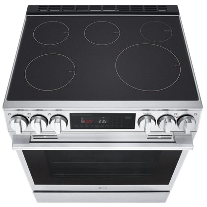 LG LSIL6336XE Induction Range 30" 6.3 Cu. Ft Capacity 4300W ProBake Convection