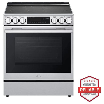 LG LSIL6336XE Induction Range 30" 6.3 Cu. Ft Capacity 4300W ProBake Convection