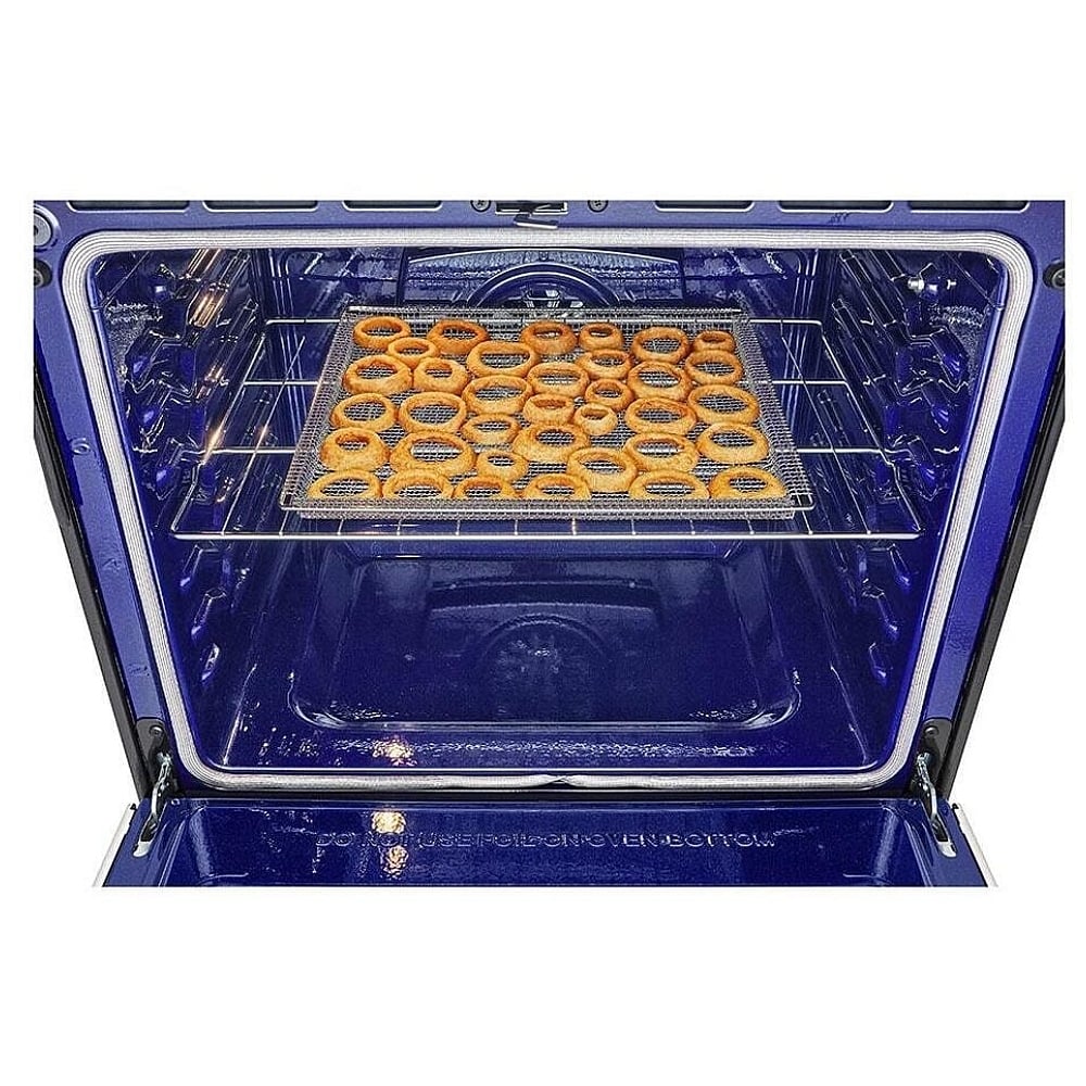 LG Studio 6.3 cu. ft. InstaView Induction Slide-in Range with Air Fry and Air Sous Vide LSIS6338F