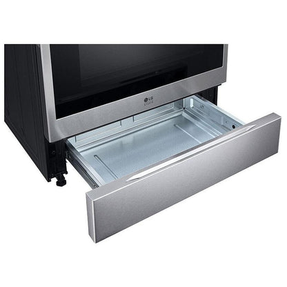 LG Studio 6.3 cu. ft. InstaView Induction Slide-in Range with Air Fry and Air Sous Vide LSIS6338F