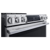 LG Studio LSIS6338F Induction Range, 6.3 cu. ft. Capacity, 30 inch Exterior Width, True Convection, 5 Burners, Storage Drawer, Yes, Self Clean, 4,300 W Highest Element, Stainless Steel colour