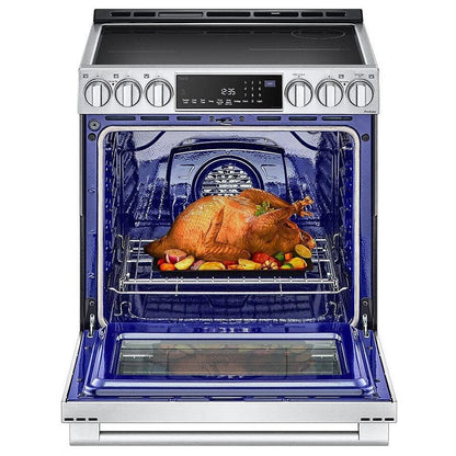 LG Studio 6.3 cu. ft. InstaView Induction Slide-in Range with Air Fry and Air Sous Vide LSIS6338F