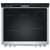 LG Studio LSIS6338F Induction Range, 6.3 cu. ft. Capacity, 30 inch Exterior Width, True Convection, 5 Burners, Storage Drawer, Yes, Self Clean, 4,300 W Highest Element, Stainless Steel colour