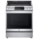 LG Studio LSIS6338F Induction Range, 6.3 cu. ft. Capacity, 30 inch Exterior Width, True Convection, 5 Burners, Storage Drawer, Yes, Self Clean, 4,300 W Highest Element, Stainless Steel colour