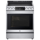 LG Studio LSIS6338F Induction Range, 6.3 cu. ft. Capacity, 30 inch Exterior Width, True Convection, 5 Burners, Storage Drawer, Yes, Self Clean, 4,300 W Highest Element, Stainless Steel colour