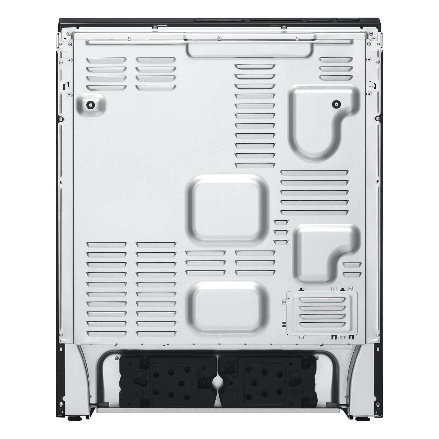 LG STUDIO 6.3 立方英尺 InstaView® 电磁炉滑入式炉灶，配备空气炸和空气真空低温烹调功能 LSIS6338F