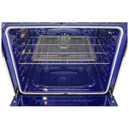 LG Studio Essence White 6.3 cu. ft. Induction Slide-in Ranges with InstaView LSIS6338NE