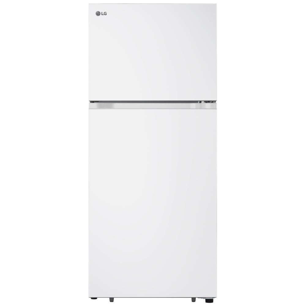 LG LT18S2100W Top Freezer Refrigerator, 28 inch Width, 17.50 cu. ft. Capacity, Optional Ice Maker (Special Order), ENERGY STAR Certified, White colour