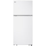 LG LT18S2100W Top Freezer Refrigerator, 28 inch Width, 17.50 cu. ft. Capacity, Optional Ice Maker (Special Order), ENERGY STAR Certified, White colour