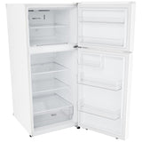 LG LT18S2100W Top Freezer Refrigerator, 28 inch Width, 17.50 cu. ft. Capacity, Optional Ice Maker (Special Order), ENERGY STAR Certified, White colour