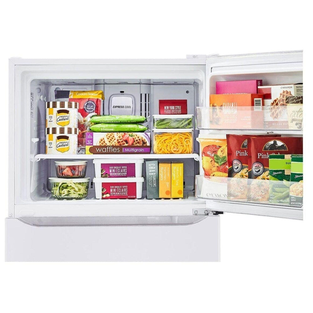 LG LTCS20020W Top Freezer Refrigerator