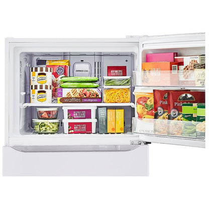 LG LTCS20020W Top Freezer Refrigerator