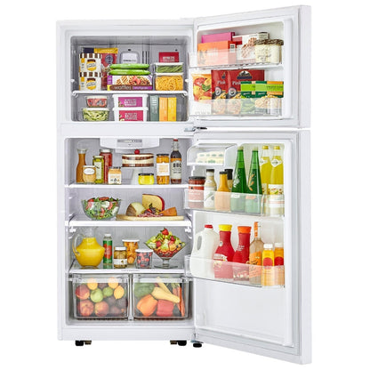 LG LTCS20020W Top Freezer Refrigerator