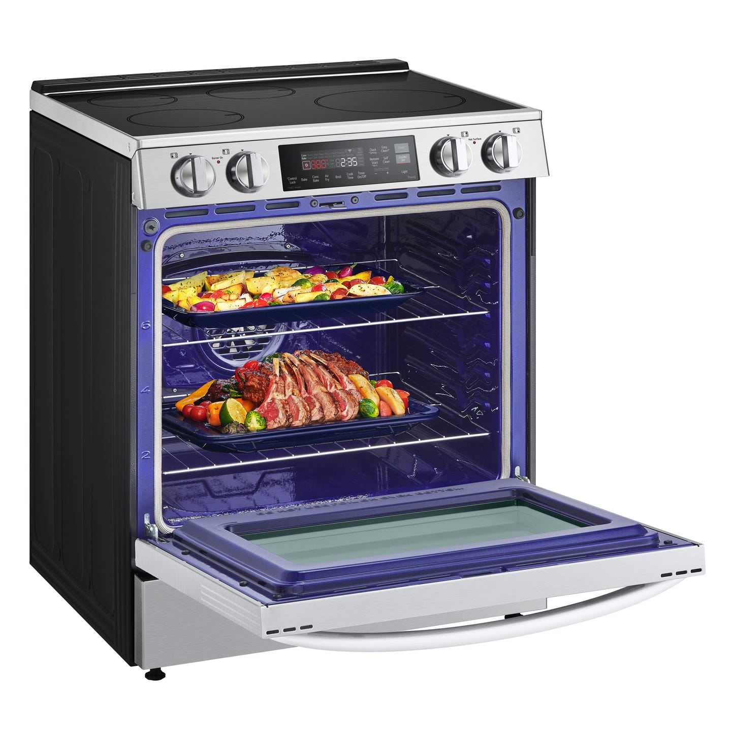 6.3 cu. ft. Smart Induction Slide-In Ranges with ProBake Convection® and Air Fry LSIL6334F