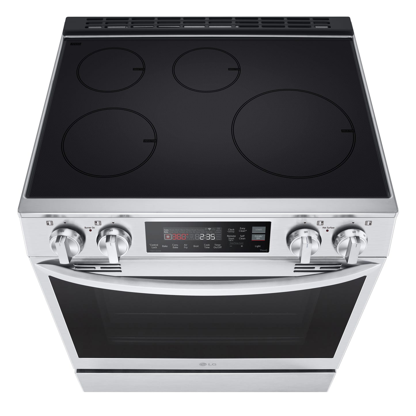6.3 cu. ft. Smart Induction Slide-In Ranges with ProBake Convection® and Air Fry LSIL6334F