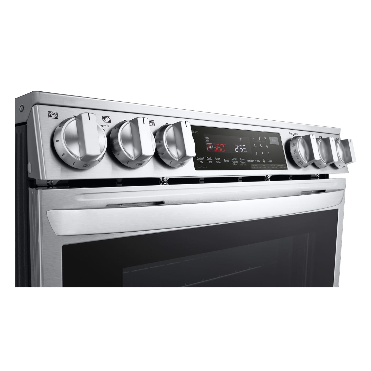 6.3 cu. ft. Smart Induction Slide-in Ranges with InstaView®, ProBake Convection®, Air Fry, and Air Sous Vide LSIL6336F