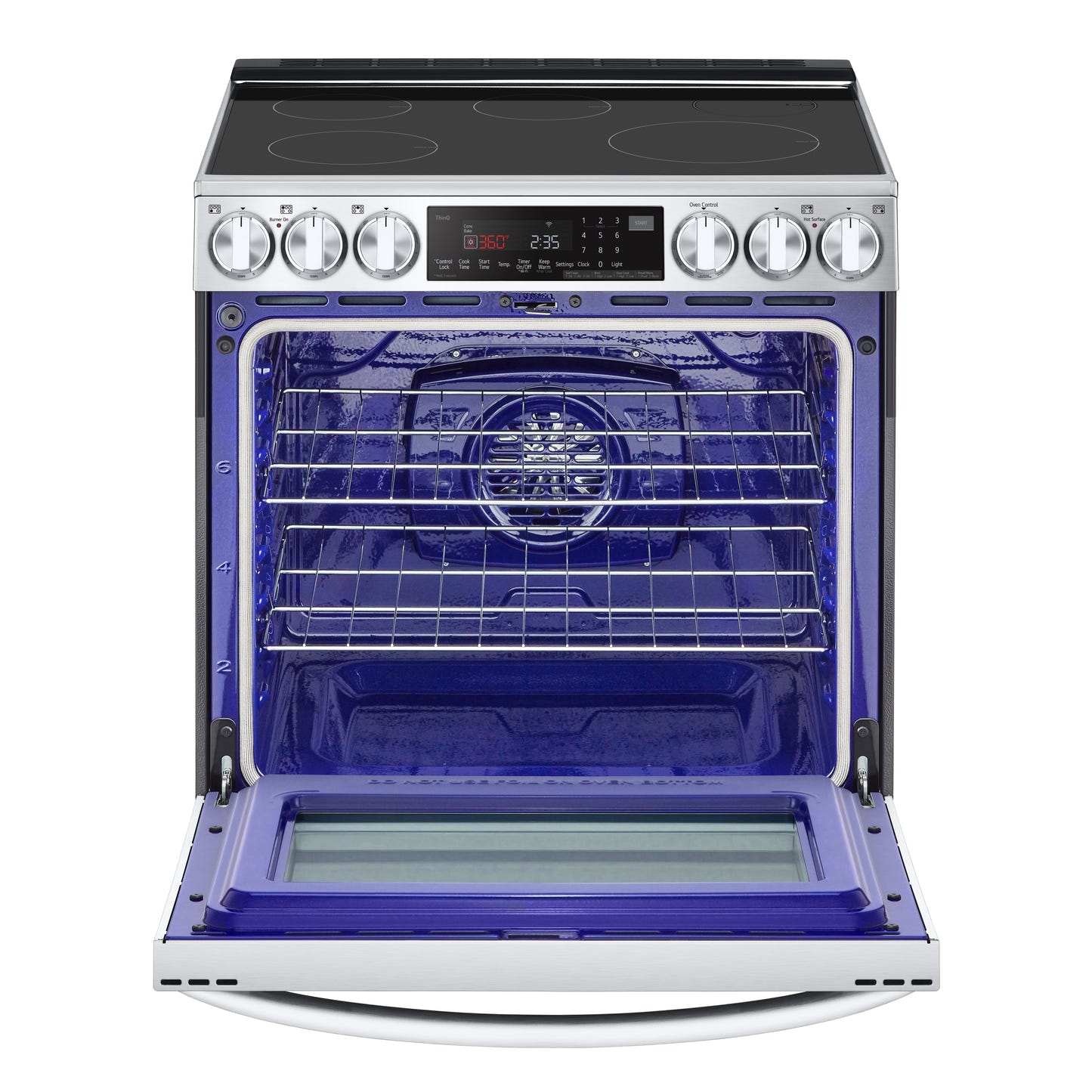6.3 cu. ft. Smart Induction Slide-in Ranges with InstaView®, ProBake Convection®, Air Fry, and Air Sous Vide LSIL6336F