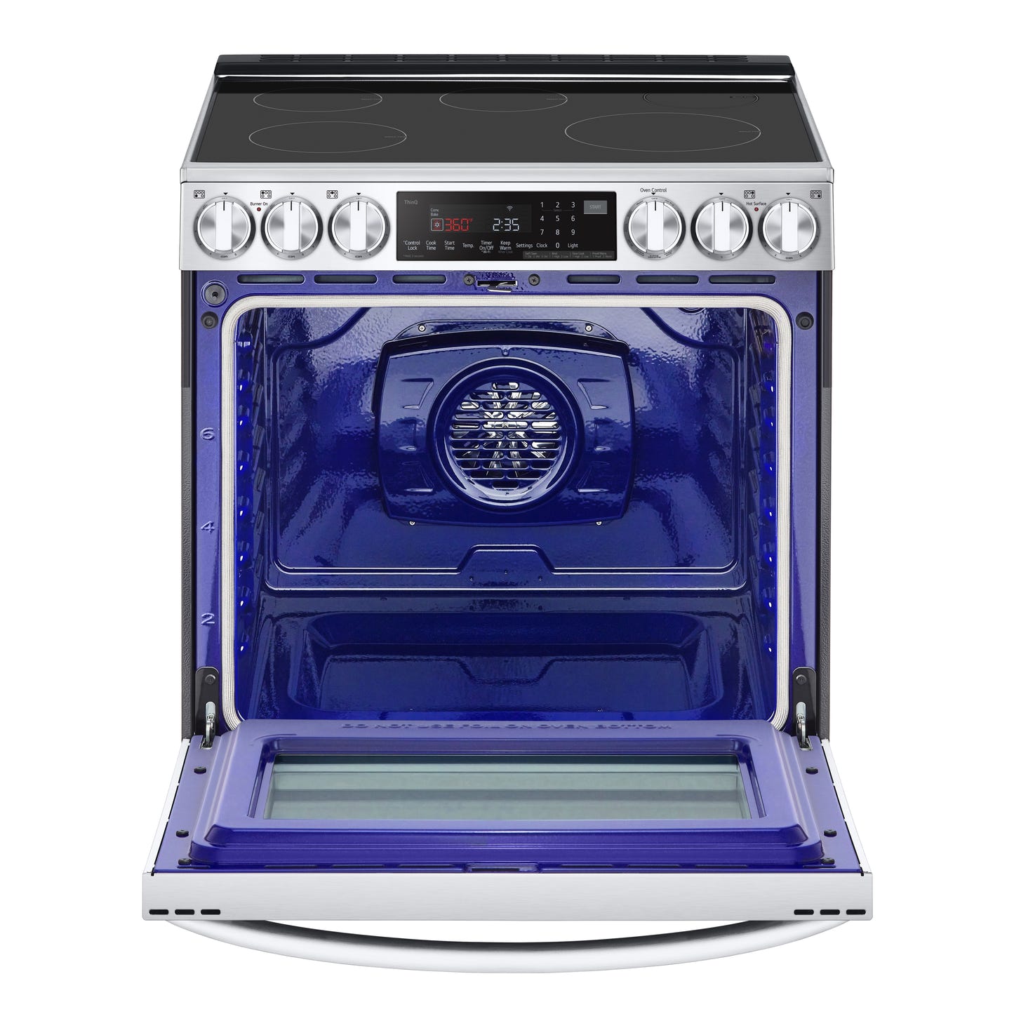 6.3 cu. ft. Smart Induction Slide-in Ranges with InstaView®, ProBake Convection®, Air Fry, and Air Sous Vide LSIL6336F