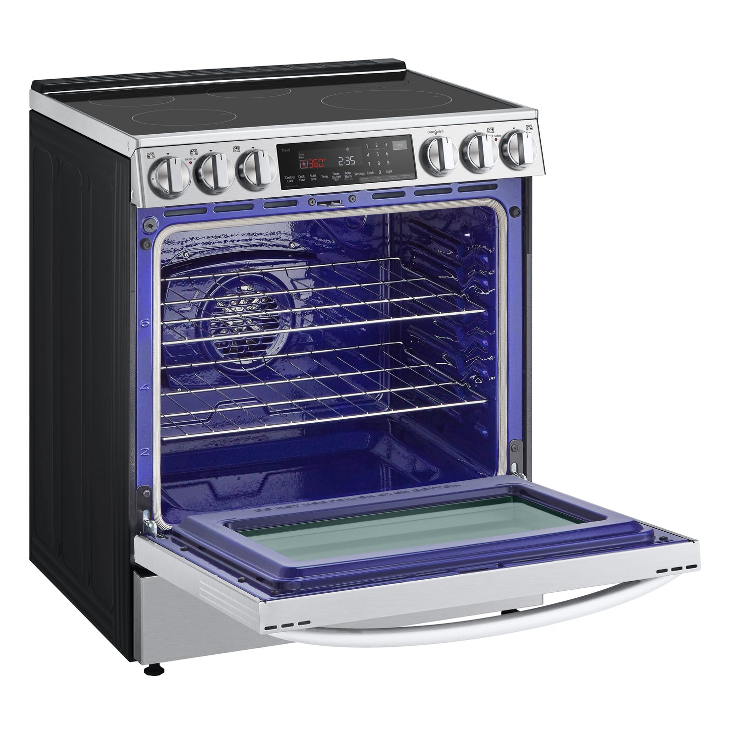 6.3 cu. ft. Smart Induction Slide-in Ranges with InstaView®, ProBake Convection®, Air Fry, and Air Sous Vide LSIL6336F