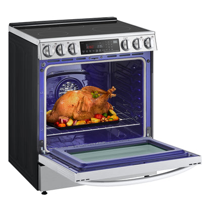 6.3 cu. ft. Smart Induction Slide-in Ranges with InstaView®, ProBake Convection®, Air Fry, and Air Sous Vide LSIL6336F