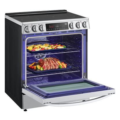 6.3 cu. ft. Smart Induction Slide-in Ranges with InstaView®, ProBake Convection®, Air Fry, and Air Sous Vide LSIL6336F