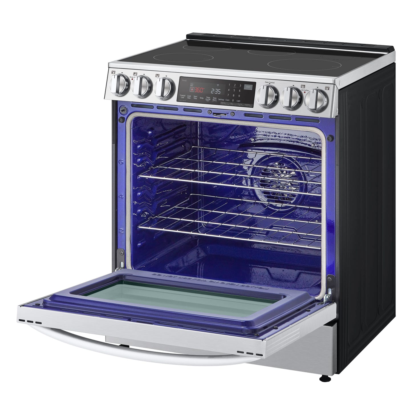 6.3 cu. ft. Smart Induction Slide-in Ranges with InstaView®, ProBake Convection®, Air Fry, and Air Sous Vide LSIL6336F