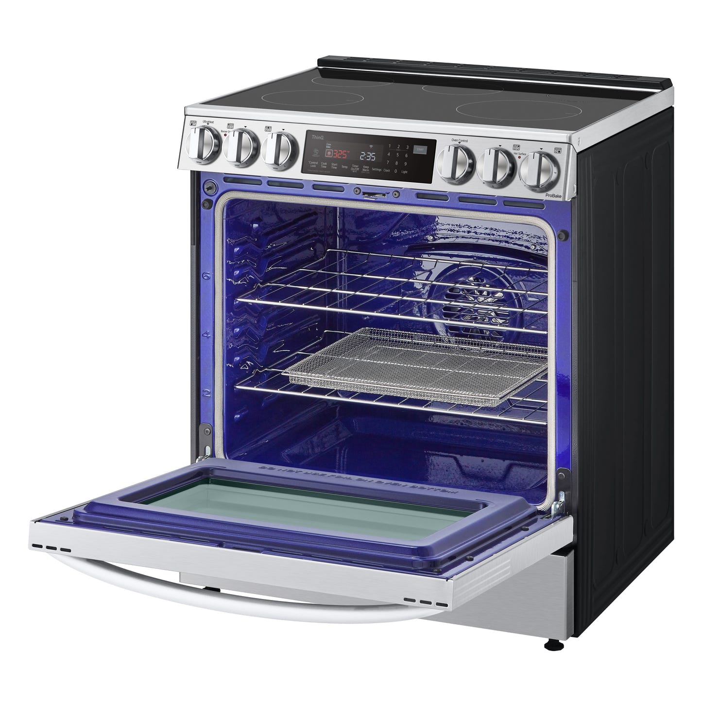 6.3 cu. ft. Smart Induction Slide-in Ranges with InstaView®, ProBake Convection®, Air Fry, and Air Sous Vide LSIL6336F