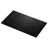 Maytag MCIT8036SB Induction Cooktop, 36 inch Exterior Width, 5 Burners, 3,700 W Highest Element, Black colour