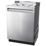 Midea MDB2324PST Dishwasher, 24 inch Exterior Width, 52 dB Decibel Level, Fully Integrated, 4 Wash Cycles, 14 Capacity (Place Settings), 3 Loading Racks, Wifi Enabled, Stainless Steel colour