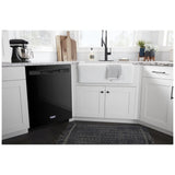 Maytag MDB4949SKB Dishwasher, 24 inch Exterior Width, 50 dB Decibel Level, Full Console, Stainless Interior, 5 Wash Cycles, 14 Capacity (Place Settings), Hard Food Disposal, 2 Loading Racks, Black colour