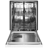 Maytag MDB4949SKW Dishwasher, 24 inch Exterior Width, 50 dB Decibel Level, Full Console, Stainless Interior, 5 Wash Cycles, 14 Capacity (Place Settings), Hard Food Disposal, 2 Loading Racks, White colour