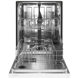 Maytag MDB4949SKW Dishwasher, 24 inch Exterior Width, 50 dB Decibel Level, Full Console, Stainless Interior, 5 Wash Cycles, 14 Capacity (Place Settings), Hard Food Disposal, 2 Loading Racks, White colour