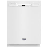 Maytag MDB4949SKW Dishwasher, 24 inch Exterior Width, 50 dB Decibel Level, Full Console, Stainless Interior, 5 Wash Cycles, 14 Capacity (Place Settings), Hard Food Disposal, 2 Loading Racks, White colour