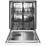 Maytag MDB4949SKW Dishwasher, 24 inch Exterior Width, 50 dB Decibel Level, Full Console, Stainless Interior, 5 Wash Cycles, 14 Capacity (Place Settings), Hard Food Disposal, 2 Loading Racks, White colour