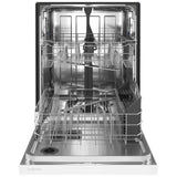 Maytag MDB4949SKW Dishwasher, 24 inch Exterior Width, 50 dB Decibel Level, Full Console, Stainless Interior, 5 Wash Cycles, 14 Capacity (Place Settings), Hard Food Disposal, 2 Loading Racks, White colour
