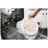 Maytag MDB4949SKW Dishwasher, 24 inch Exterior Width, 50 dB Decibel Level, Full Console, Stainless Interior, 5 Wash Cycles, 14 Capacity (Place Settings), Hard Food Disposal, 2 Loading Racks, White colour