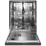 Maytag MDB4949SKZ Dishwasher, 24 inch Exterior Width, 50 dB Decibel Level, Full Console, Stainless Interior, 5 Wash Cycles, 14 Capacity (Place Settings), Hard Food Disposal, 2 Loading Racks, Stainless Steel colour