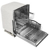 Maytag MDB4949SKZ Dishwasher, 24 inch Exterior Width, 50 dB Decibel Level, Full Console, Stainless Interior, 5 Wash Cycles, 14 Capacity (Place Settings), Hard Food Disposal, 2 Loading Racks, Stainless Steel colour