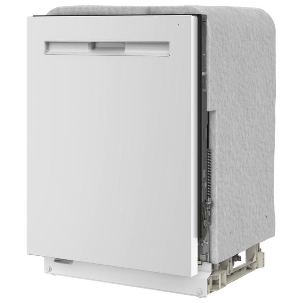 Maytag MDPS7024SW Dishwasher, 24 inch Exterior Width, 47 dB Decibel Level, Fully Integrated, Stainless Interior, 5 Wash Cycles, 15 Capacity (Place Settings), 3 Loading Racks, White colour