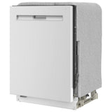 Maytag MDPS7024SW Dishwasher, 24 inch Exterior Width, 47 dB Decibel Level, Fully Integrated, Stainless Interior, 5 Wash Cycles, 15 Capacity (Place Settings), 3 Loading Racks, White colour